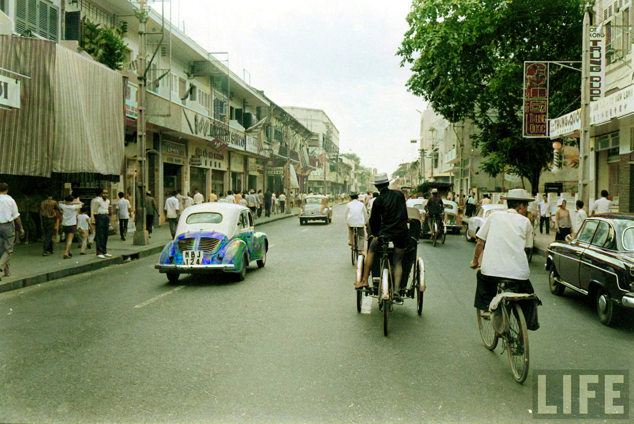 Sài Gòn năm 1961 qua những tấm hình được phục chế màu