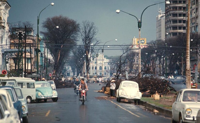 Bộ ảnh Sài Gòn sau cơn mưa thời hơn 50 năm trước