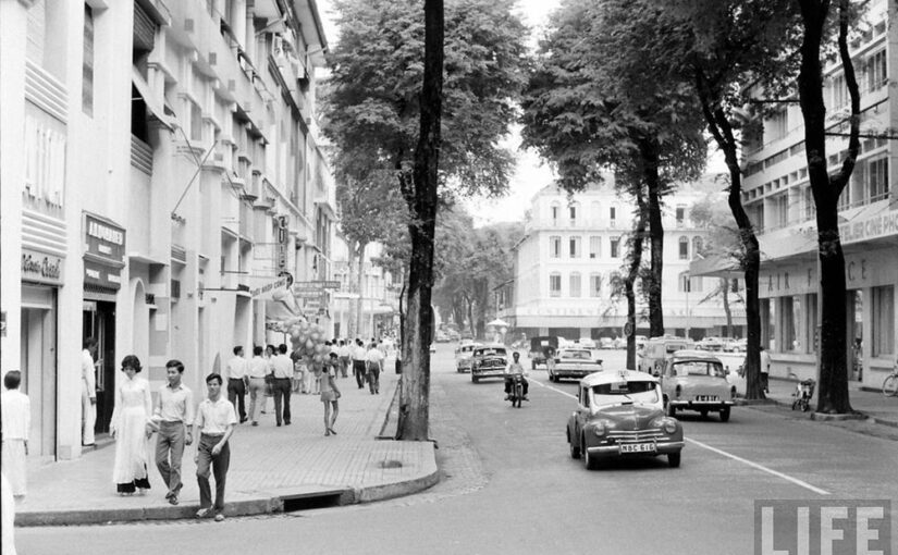 Những tấm ảnh đen trắng đẹp nhất chụp cảnh đường phố Sài Gòn hơn 60 năm trước