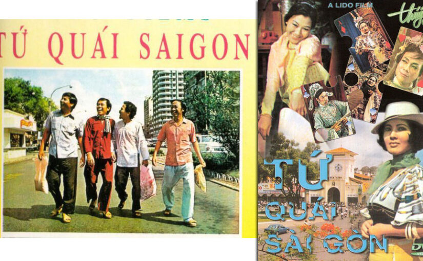 Xem lại phim “Tứ Quái Sài Gòn” năm 1973 với diễn xuất của Thẩm Thúy Hằng, Kim Cương, La Thoại Tân