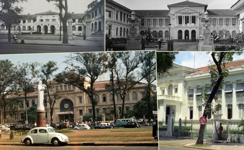 Những công trình kiến trúc trăm năm còn lại ở Sài Gòn – Kỳ 5: Những công trình của Foulhoux: Bưu Điện Sài Gòn, Tòa Án, Dinh Gia Long…